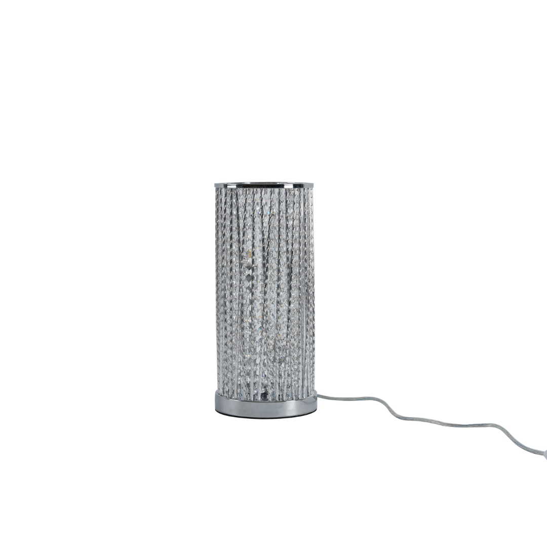 Luxury Design Large Table Lamp, Chrome £135.00 RRP