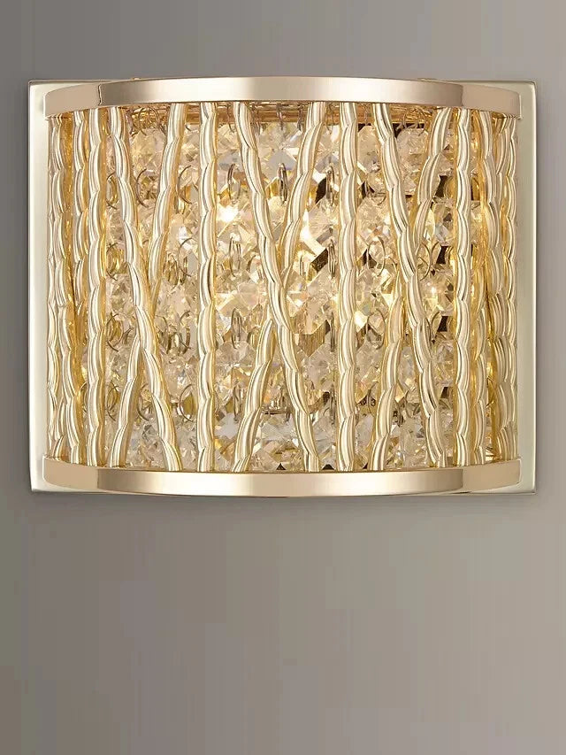 Luxury Jazzy Wall Light, Gold RRP £75.00