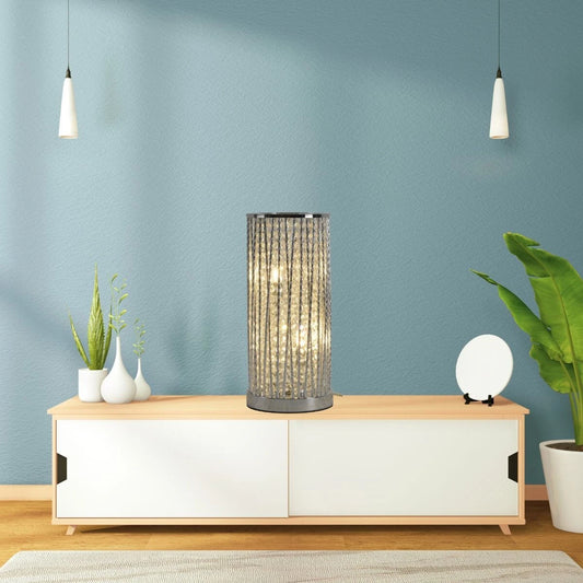Luxury Design Large Table Lamp, Chrome £135.00 RRP